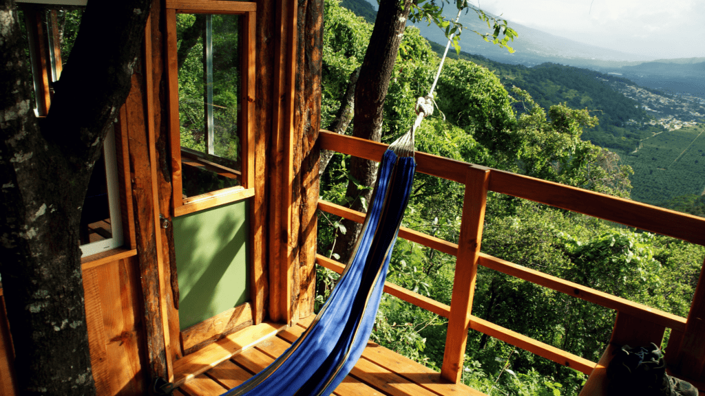 Eco-conscious stay in treehouse and green architecture, ideal for travelers learning how to be a responsible tourist.