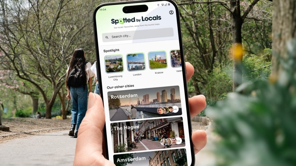 Spotted by locals, one of the best travel apps for content creators.