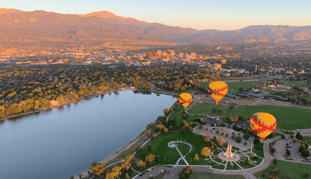 48 hours in New Mexico, riding hot air balloons during sunrise.